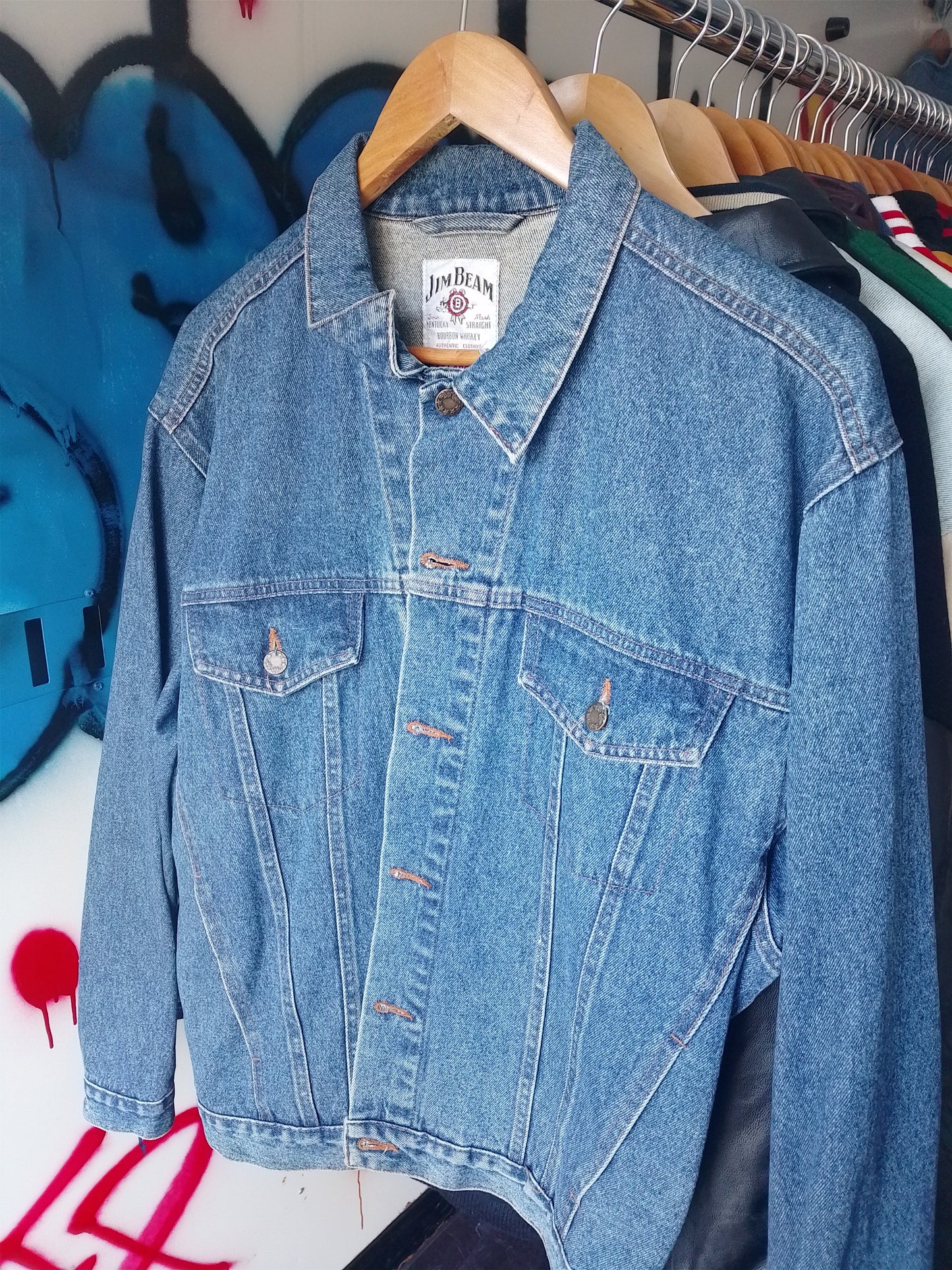 Vintage Jim Beam Denim Jacket
