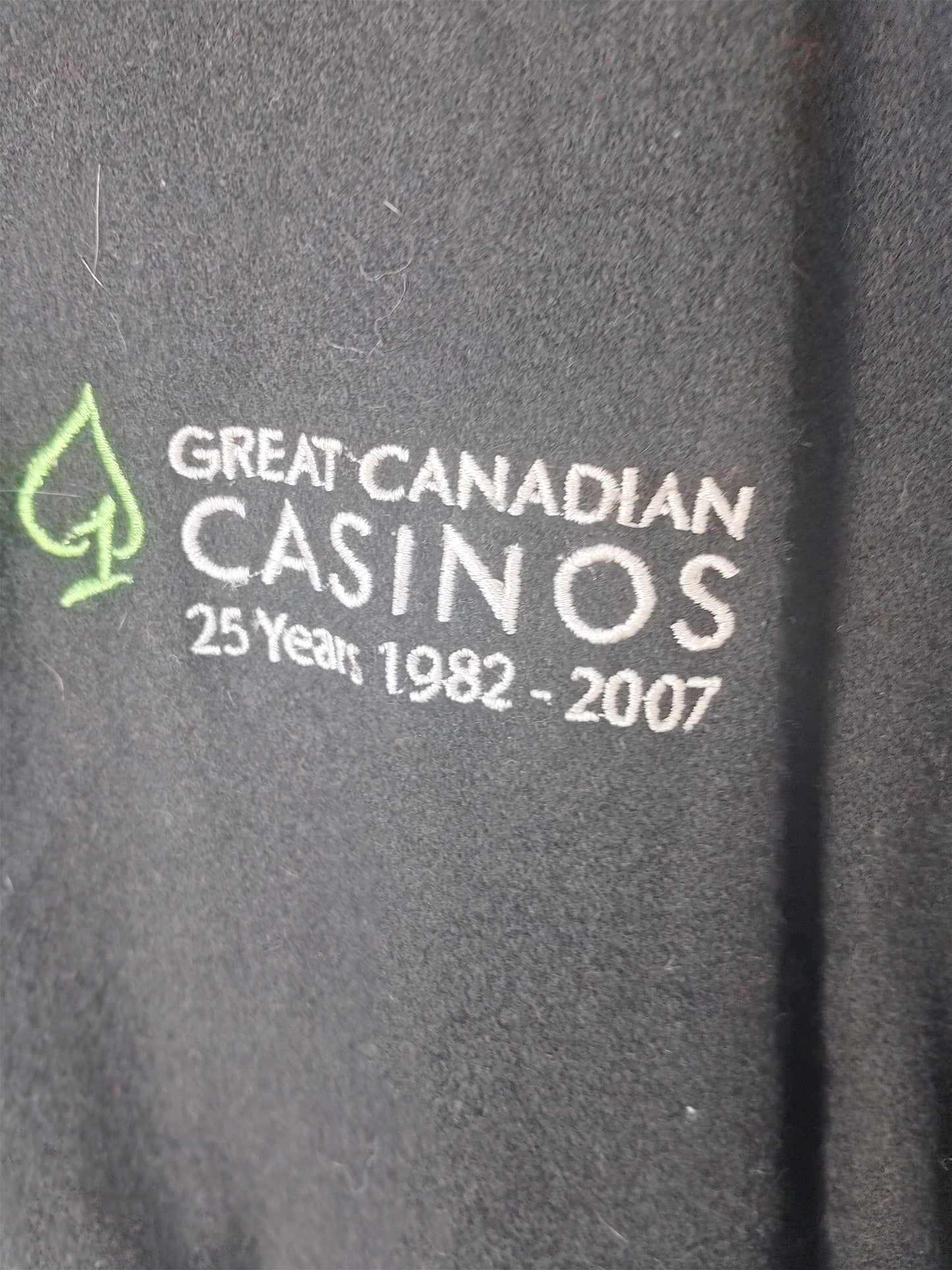 Vintage Canadian Grand Casino Varsity Jacket