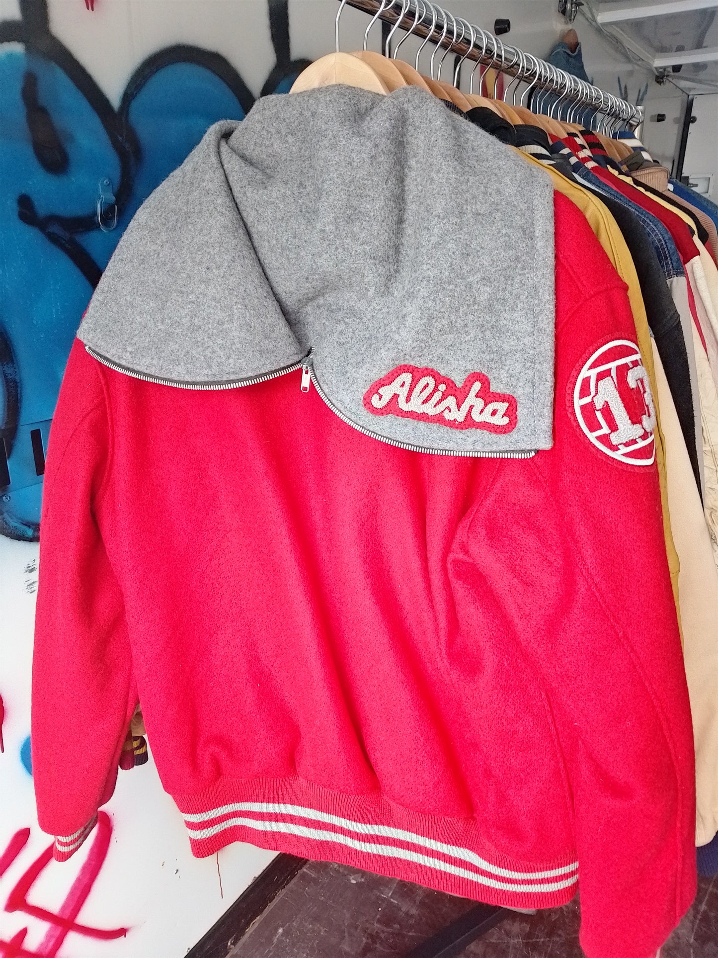 Vintage Tennis Varsity Jacket
