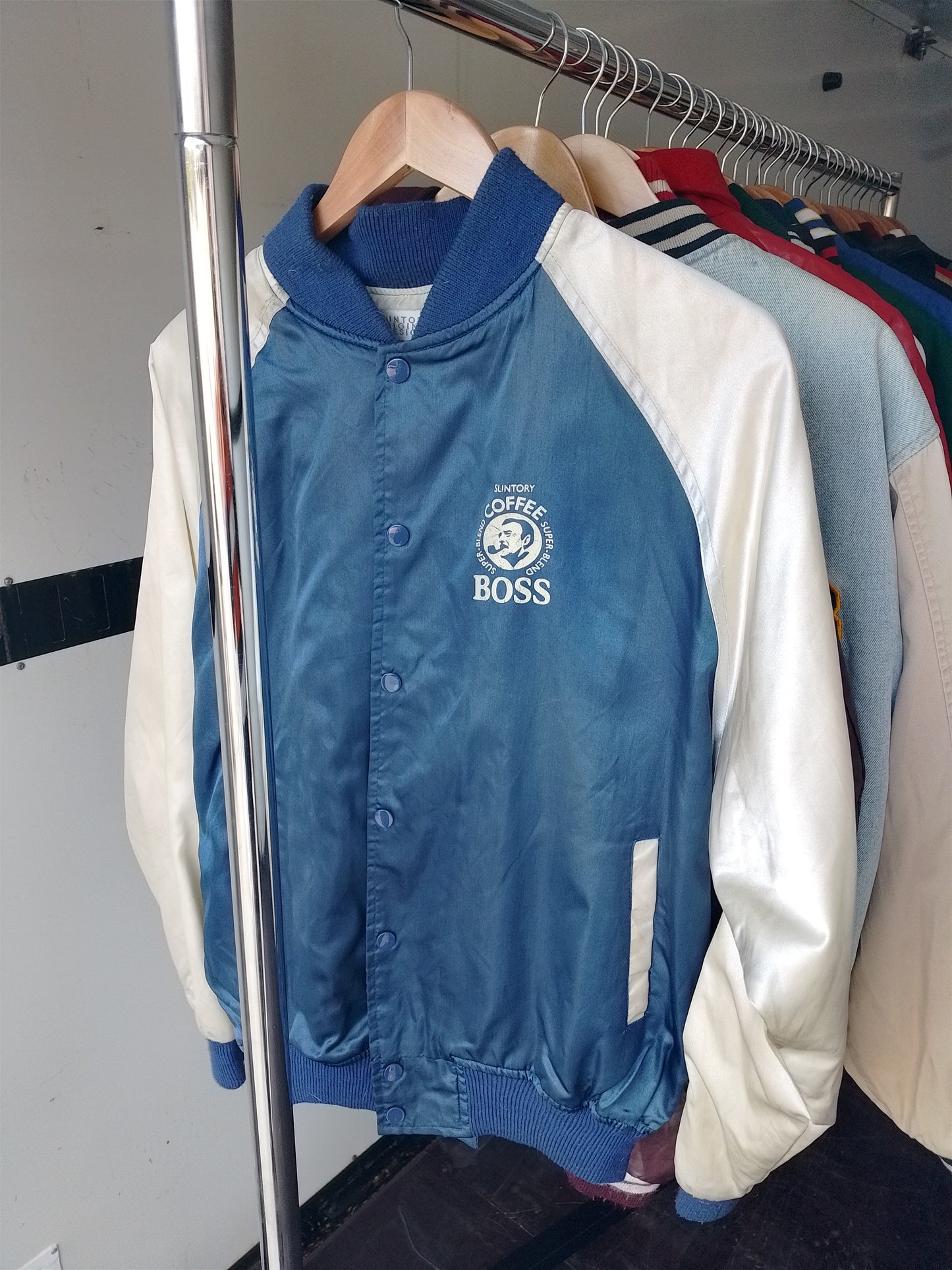 Vintage Boss Coffee Bomber Jacket