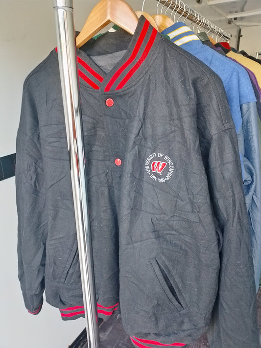 Vintage University of Wisconsin Varsity Jacket
