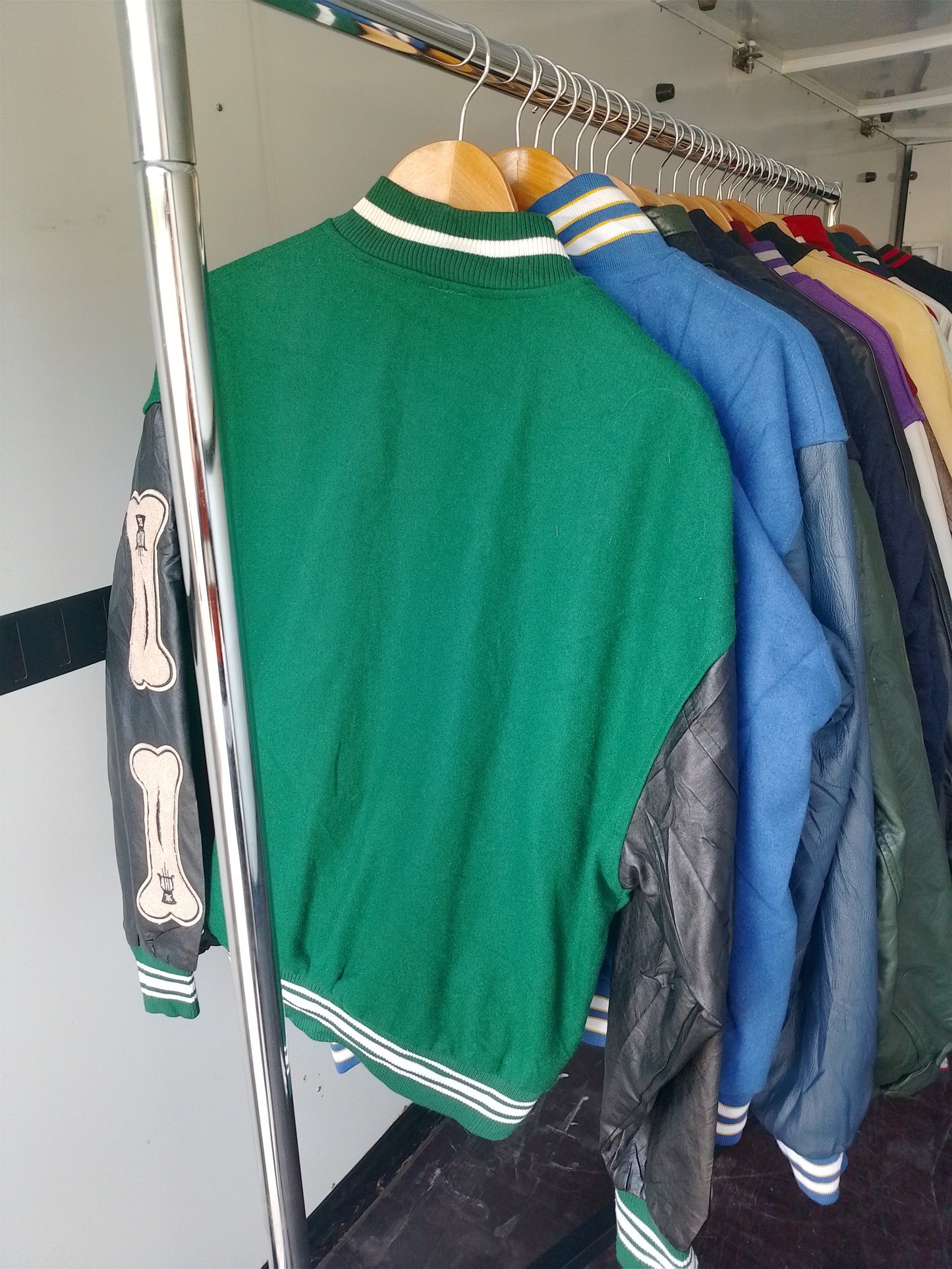 Vintage Bones Varsity Jacket