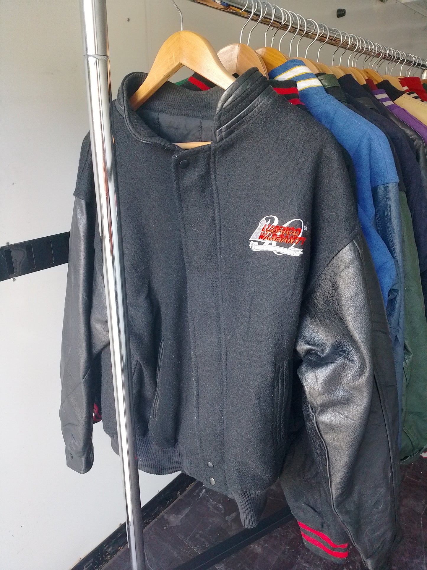 Vintage Lubrico Warranty Varsity Jacket