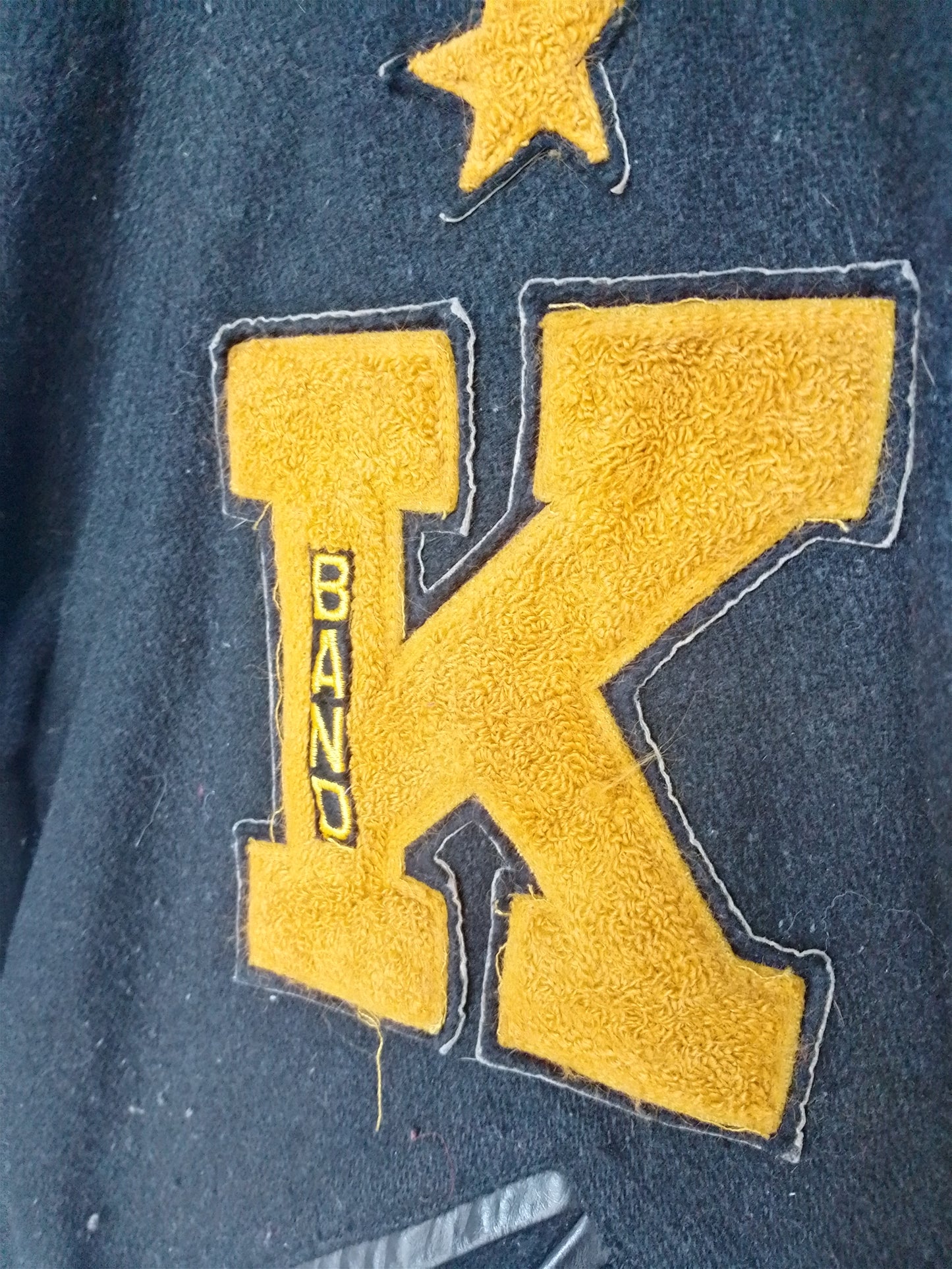 Vintage K Band Varsity Jacket