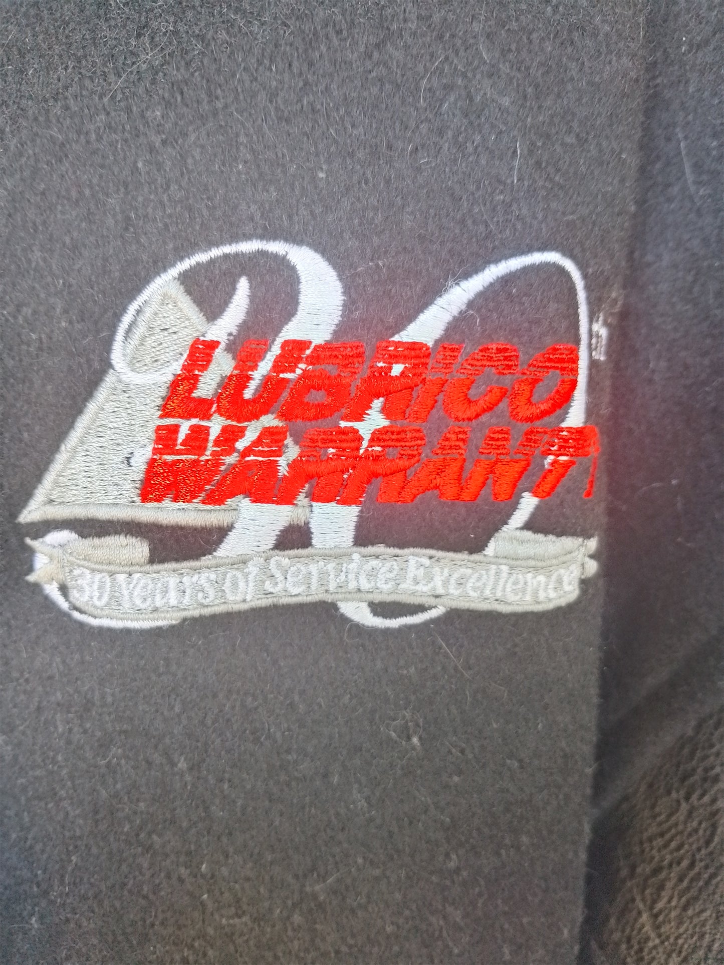Vintage Lubrico Warranty Varsity Jacket