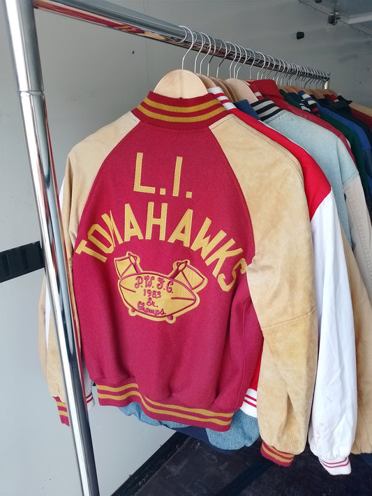 Vintage Tomahawks Varsity Jacket